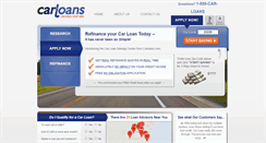 Desktop Screenshot of carloans.com