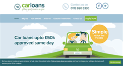 Desktop Screenshot of carloans.co.uk